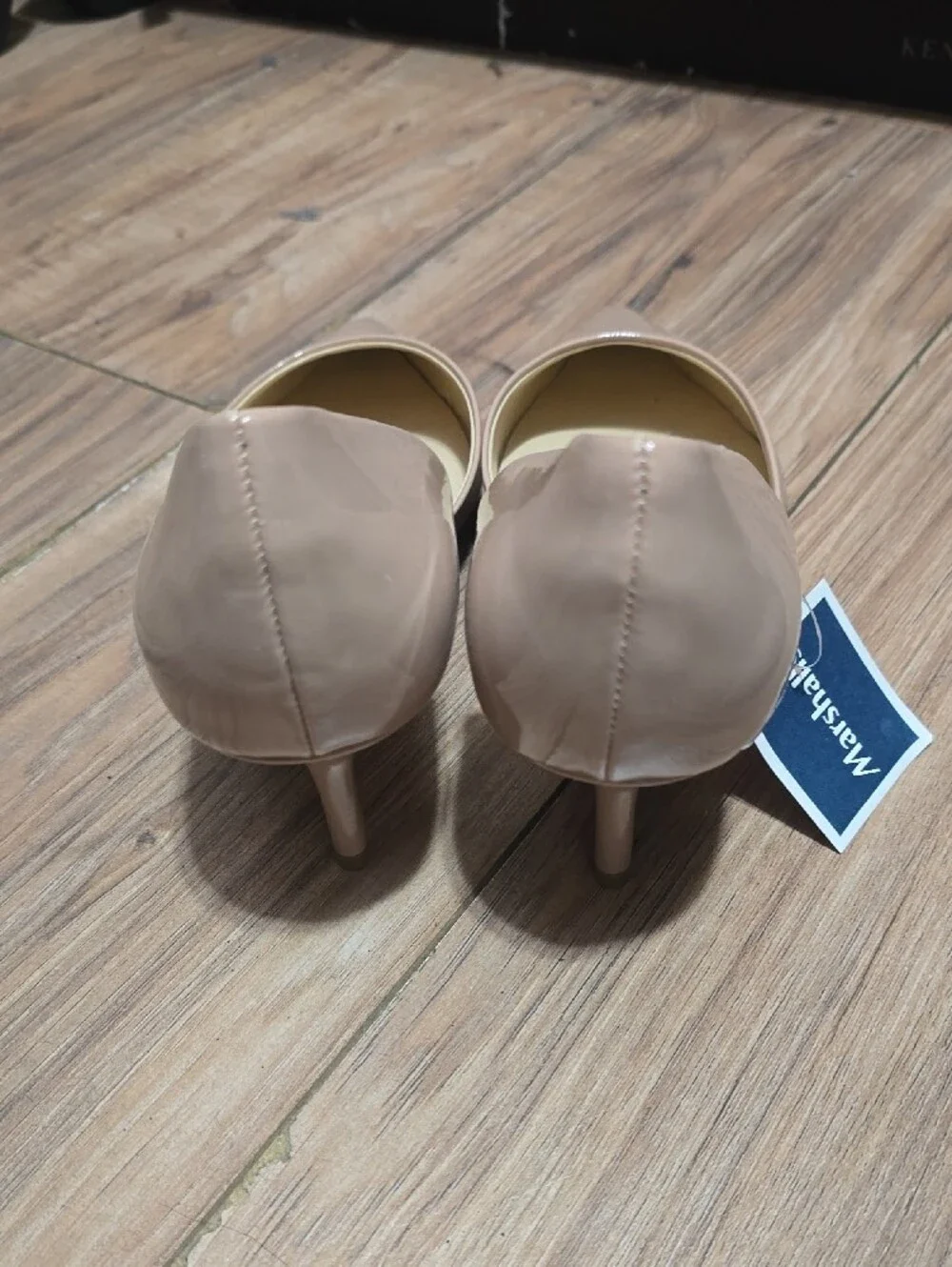 Nine West Blush Patent Pointed-Toe D'Orsay Pumps